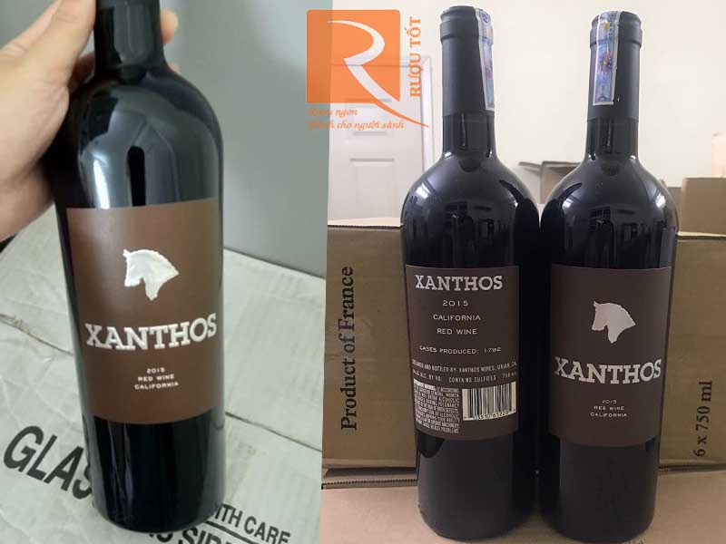 Vang đỏ Xanthos Red Wine California cao cấp