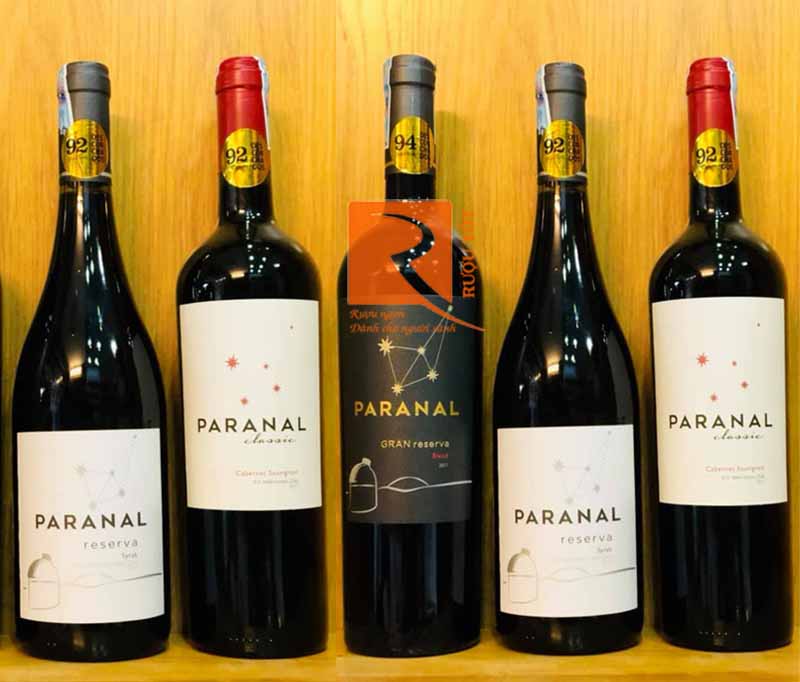 Vang đỏ Chile Paranal Reserva Syrah