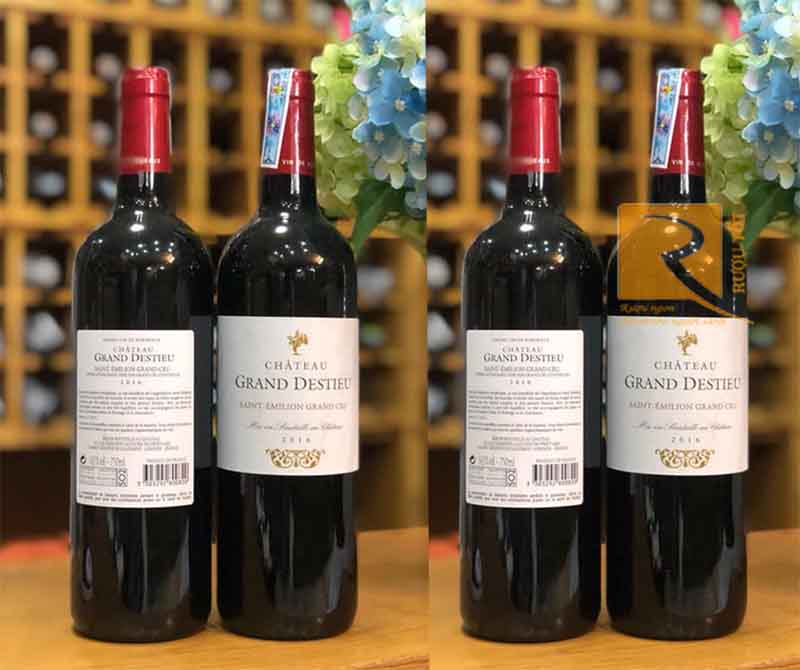 Rượu vang Pháp Chateau Grand Destieu, Saint Emillion Grand Cru