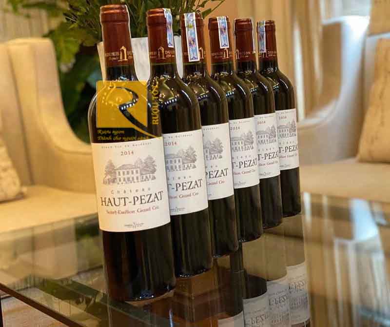 Vang Pháp đỏ Chateau Haut Pezat, Saint Emillion Grand Cru