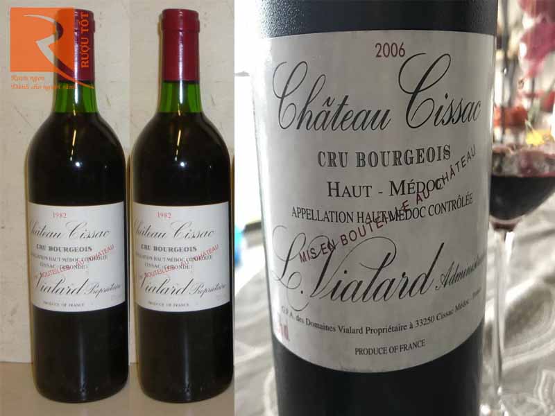 Vang đỏ Pháp Chateau Cisac Haut Medoc Cru Bourgeois