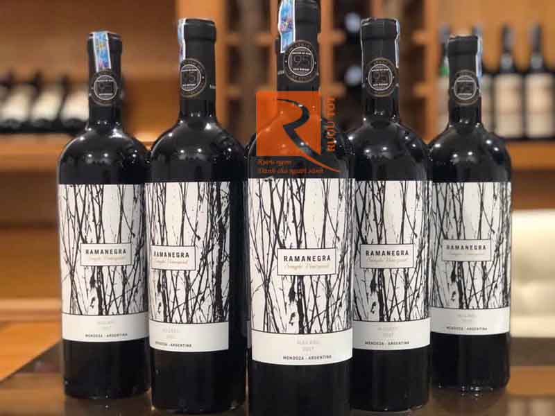 Rượu vang Ramanegra Single Vineyard Malbec Mendoza