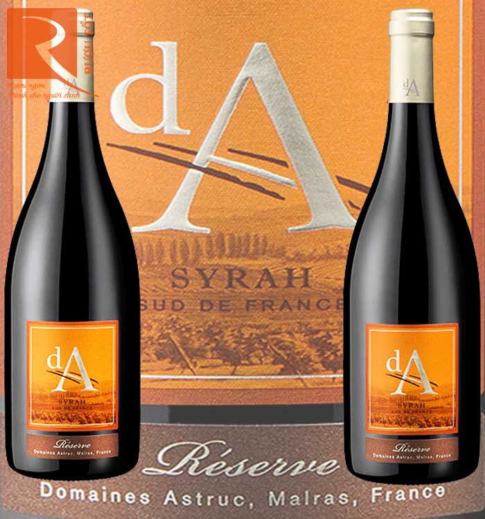 Rượu vang Da Domaines Astruc Syrah Reserve