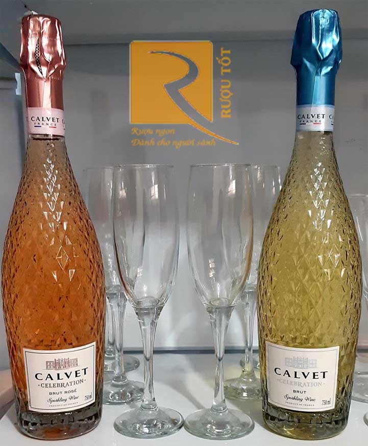 Vang Pháp Calvet Celebration Sparkling Brut