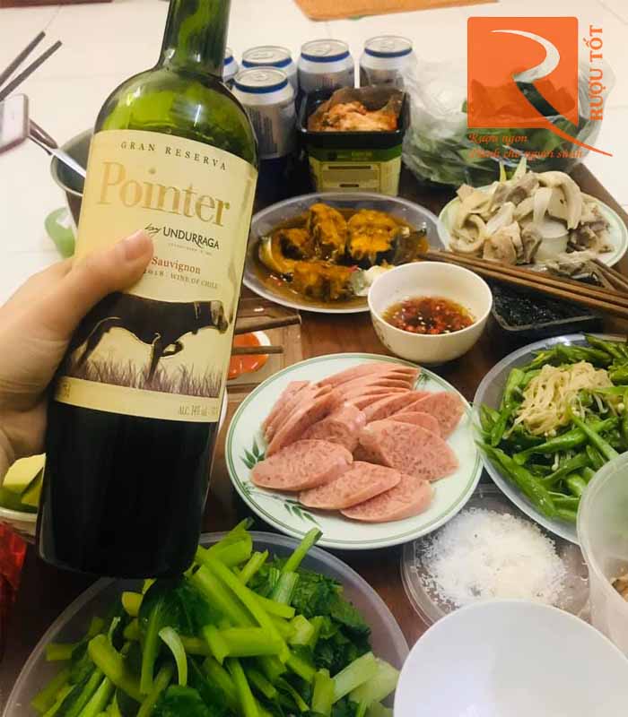 Rượu vang đỏ Pointer Undurraga Gran Reserva Cabernet Sauvignon