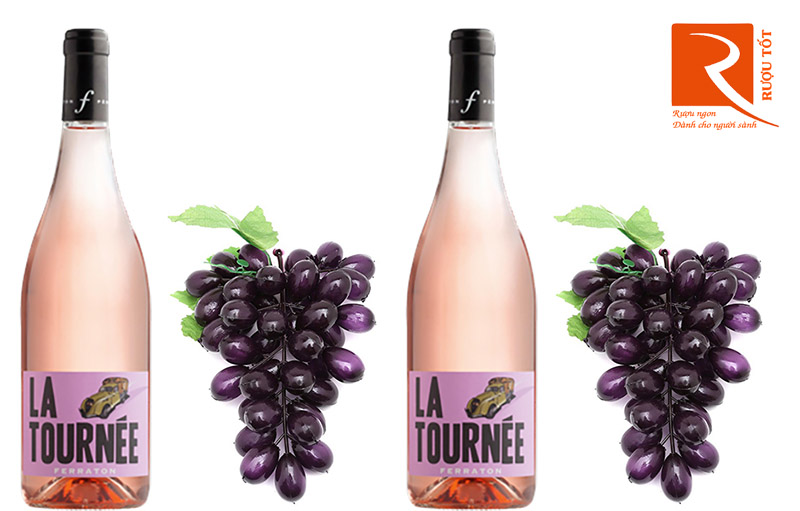 Rượu vang Ferraton Père Fils La Tournee rose 12,5%