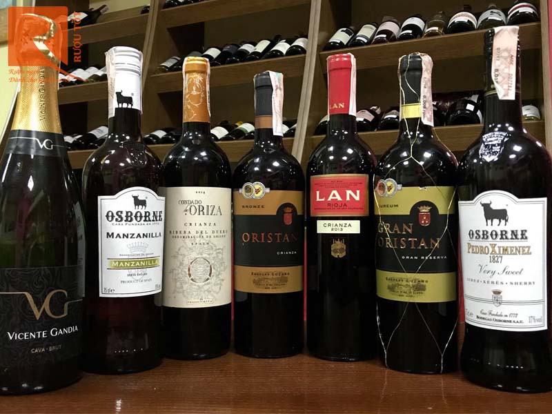 Vang Tây Ban Nha Oristan Gran Reserva Bodega Lozano