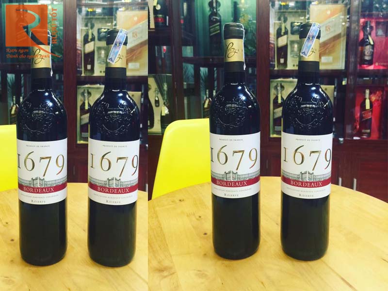 Rượu vang đỏ I679 Bordeaux Reserve Red