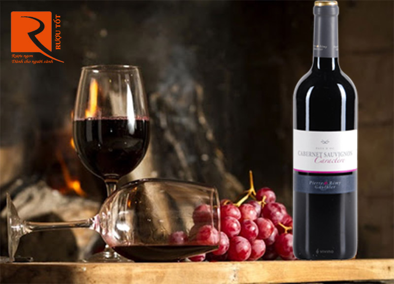 Rượu Vang Cabernet Sauvignon Pays d Oc Caractere 13,5%