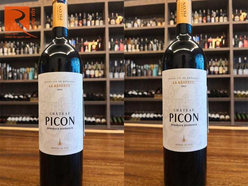 Vang Pháp Chateau Picon La Reservs Bordeaux Cao cấp