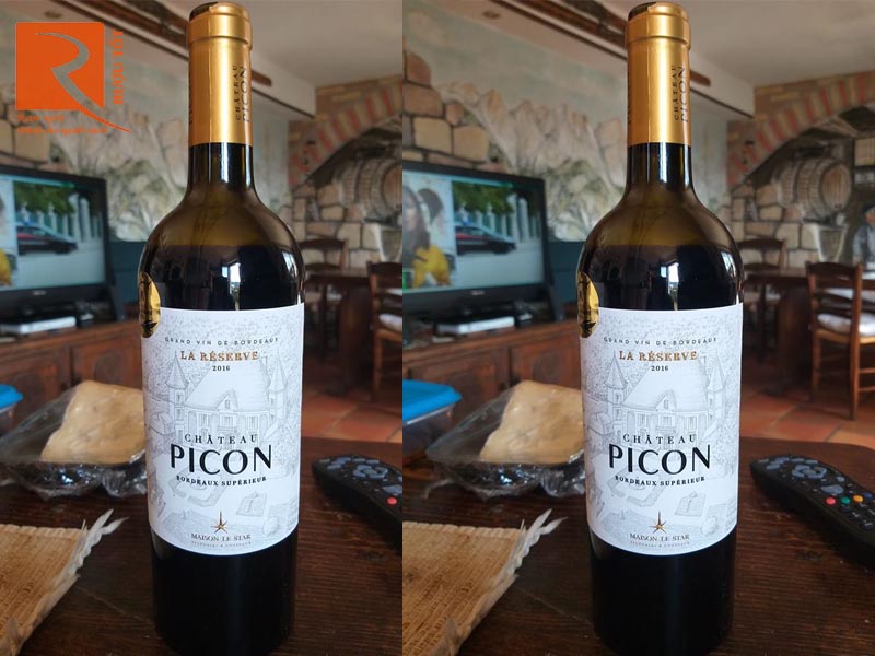 Vang đỏ Pháp Chateau Picon La Reservs Bordeaux Cao cấp