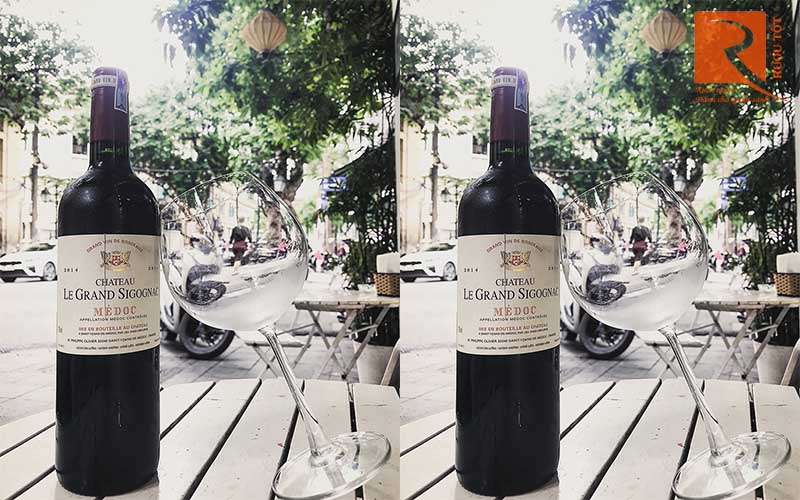 Rượu Vang Chateau Le Grand Sigognac 13%