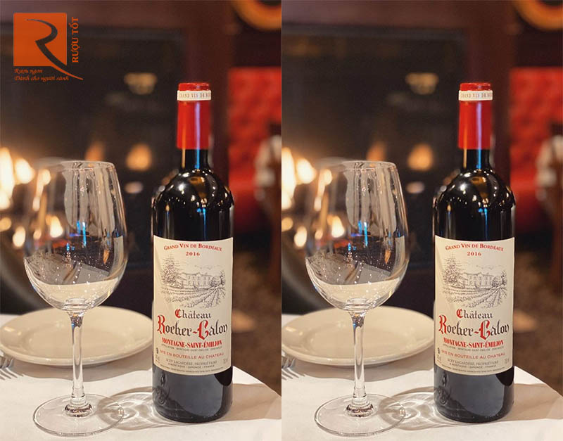 Rượu Vang Chateau Rocher Calon 13%