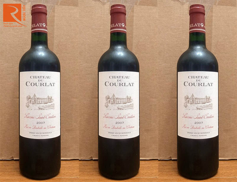 Rượu Vang Chateau Du Courlat 13%