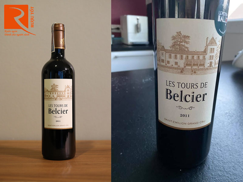 Rượu vang Les Tours de Belcier Saint Emilion Grand Cru Classe