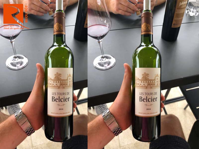 Rượu vang đỏ Les Tours de Belcier Saint Emilion Grand Cru Classe