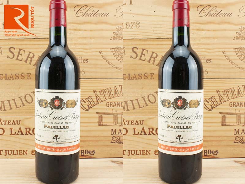 Rượu vang Château Croizet Bages Pauillac