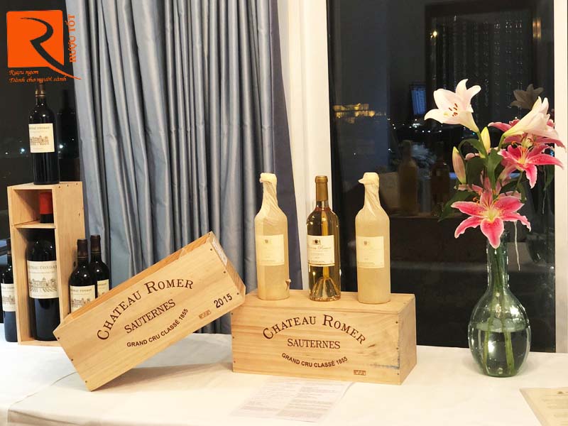 Rượu vang trắng Chateau Romer Sauternes Grand Cru Classe