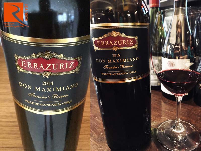 Rượu vang Errazuriz Don Maximiano Founder's Reserve