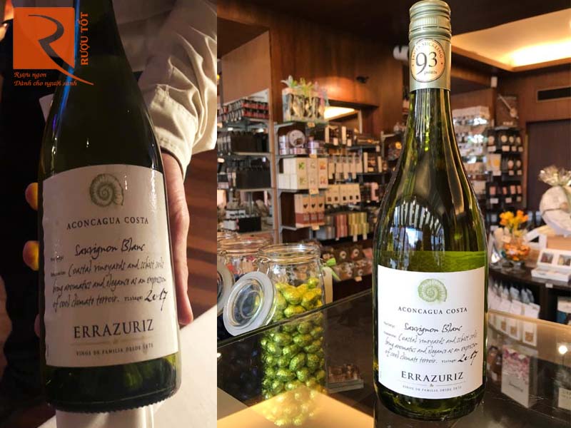 Rượu vang trắng Errazuriz Aconcagua Costa Sauvignon Blanc