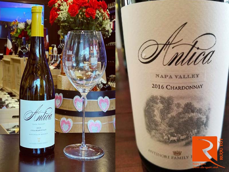 Rượu vang trắng Mỹ Antica Antinori Chardonnay Napa Valley