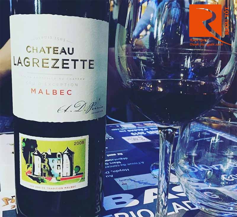 Rượu Vang Chateau Lagrezette Malbec