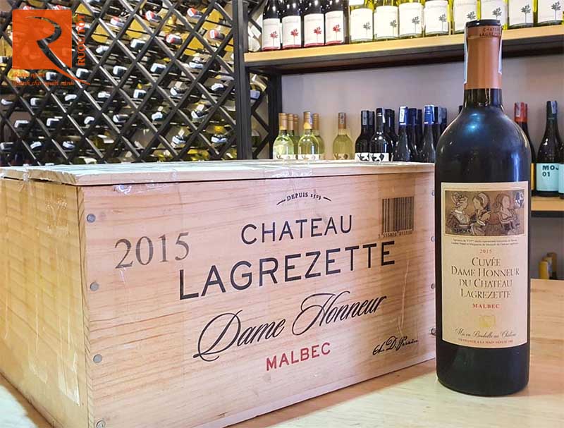 Rượu Vang Chateau Lagrezette Cuvee Dame Honneur