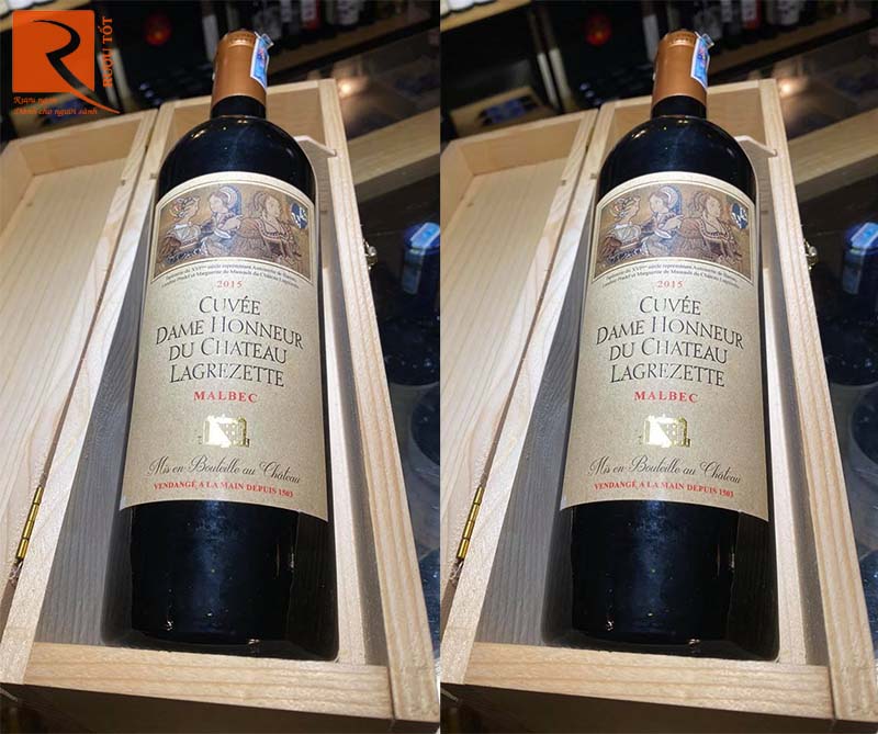 Rượu Vang Chateau Lagrezette Cuvee Dame Honneur