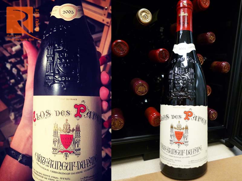 Rượu vang đỏ Clos Des Papes Chateauneuf Dun Pape