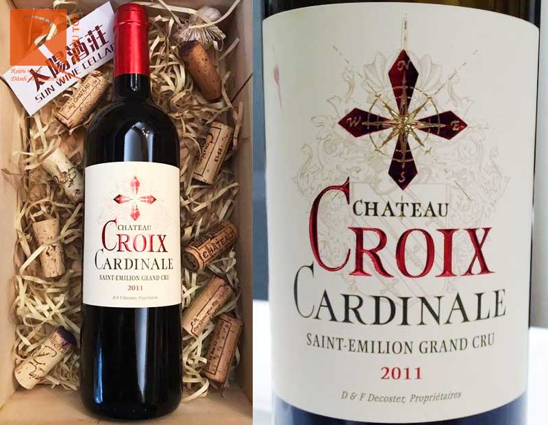 Rượu vang Chateau Croix Cardinale Saint Emilion Grand Cru