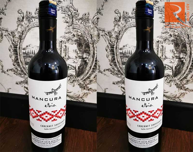 Rượu Vang Mancura Etnia Cabernet Sauvignon