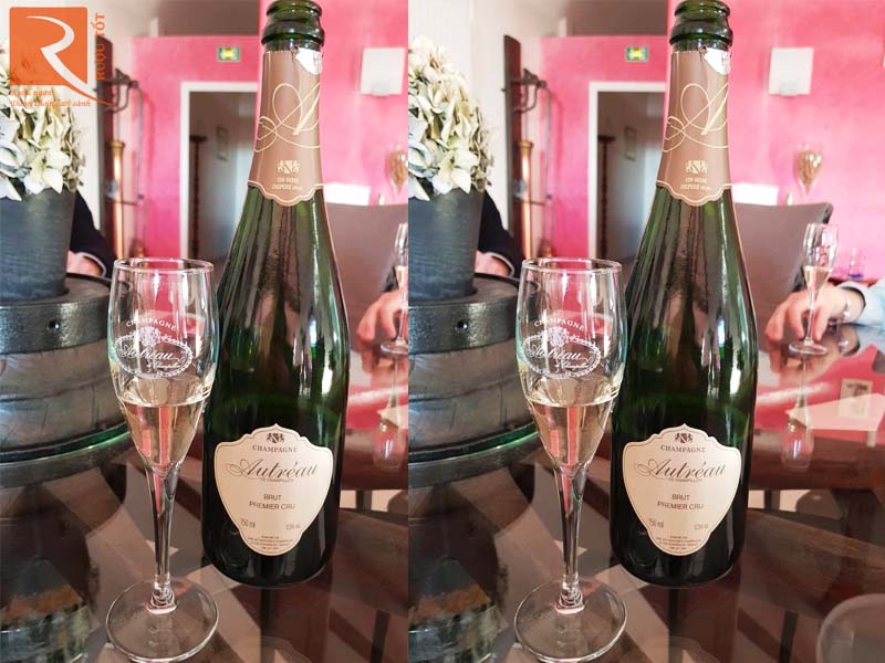 Vang trắng Champagne Autreau Brut Premier Cru