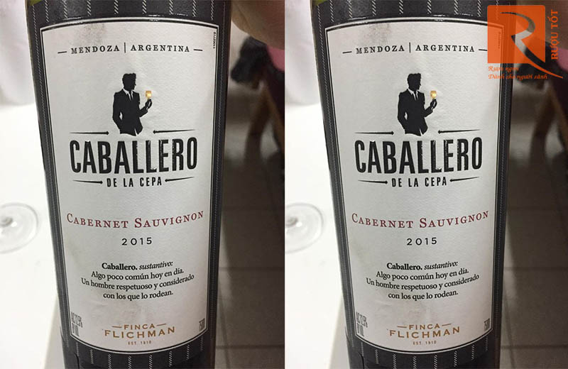 Rượu Vang Argentina Caballero de la Cepa Cabernet Sauvignon Finca Flichman