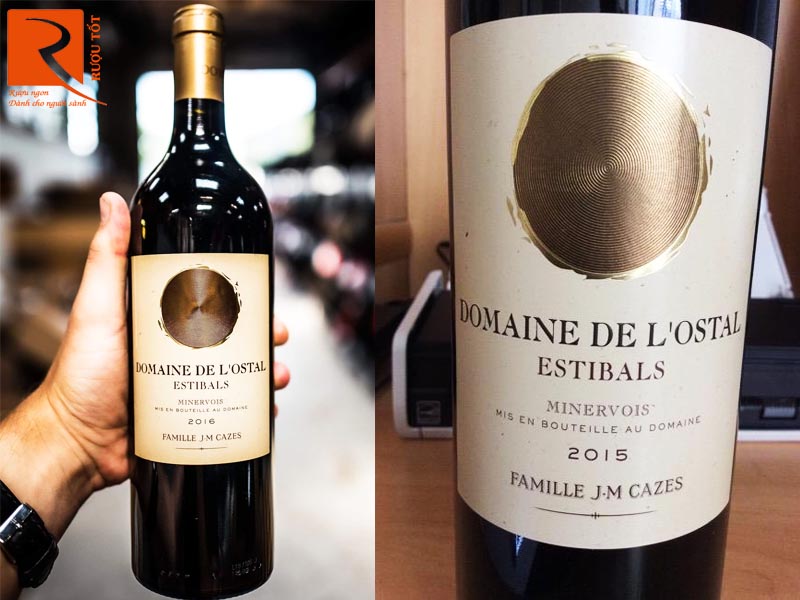 Rượu vang Domaine L'ostal Cazes Estibals Minervois