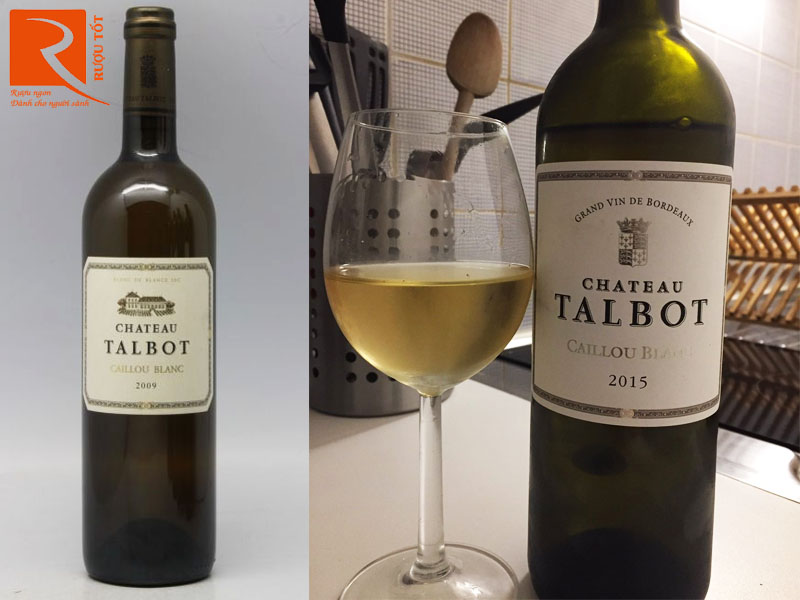 Vang Pháp Chateau Talbot Caillou Blanc