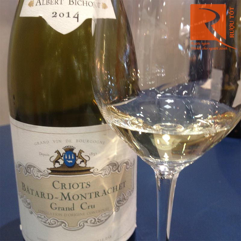 Rượu Vang Criots Bâtard Montrachet Grand Cru Albert Bichot