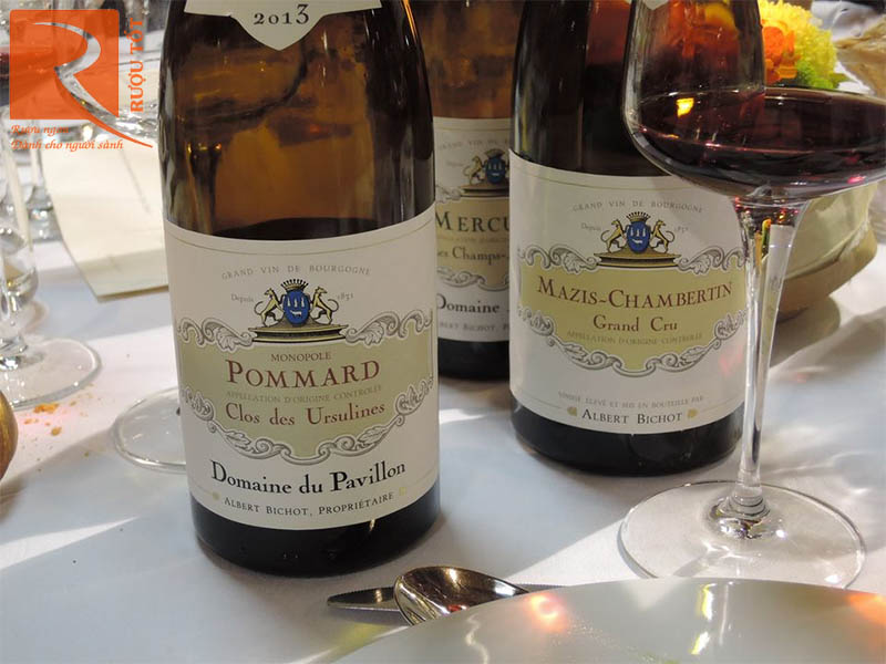 Rượu Vang Mazis Chambertin Grand Cru Albert Bichot