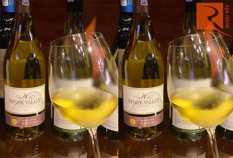 Rượu Vang Mỹ Stone Valley Chardonnay