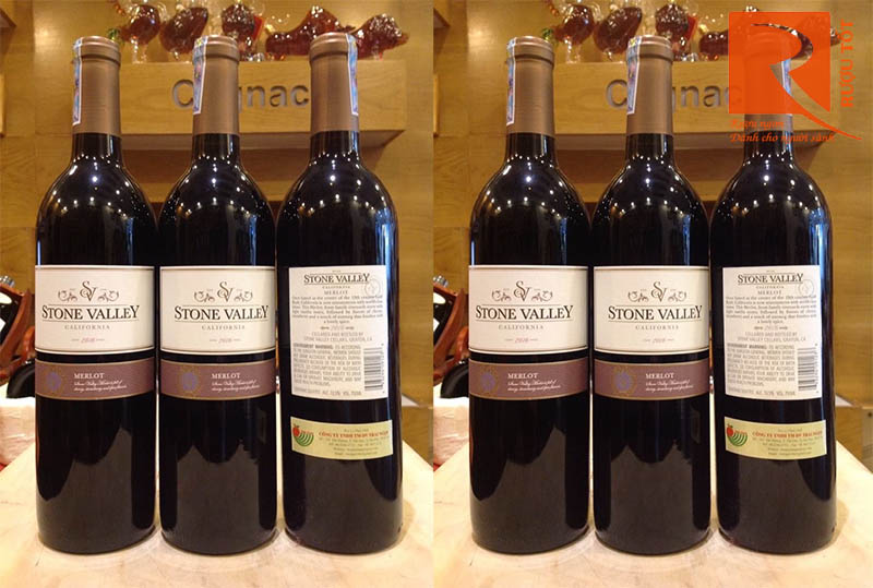 Rượu Vang Mỹ Stone Valley Merlot