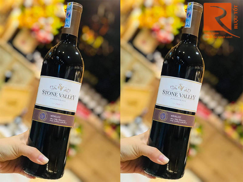 Rượu Vang Mỹ Stone Valley Merlot