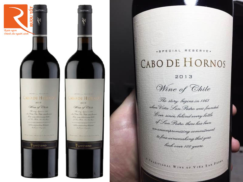 Vang đỏ Cabo de Hornos Cabernet Sauvignon