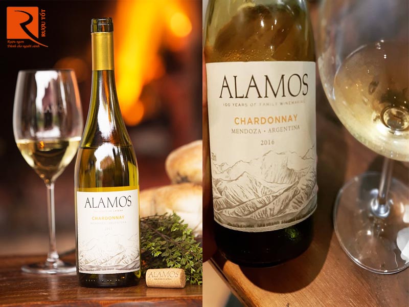 Rượu vang Alamos Chardonnay Mendoza