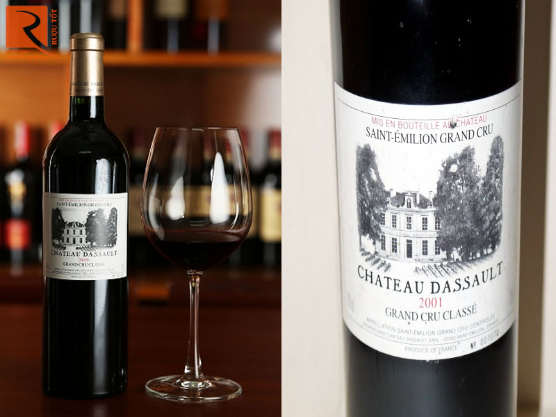 Vang Chateau Dassault Saint Emilion Grand Cru Classe