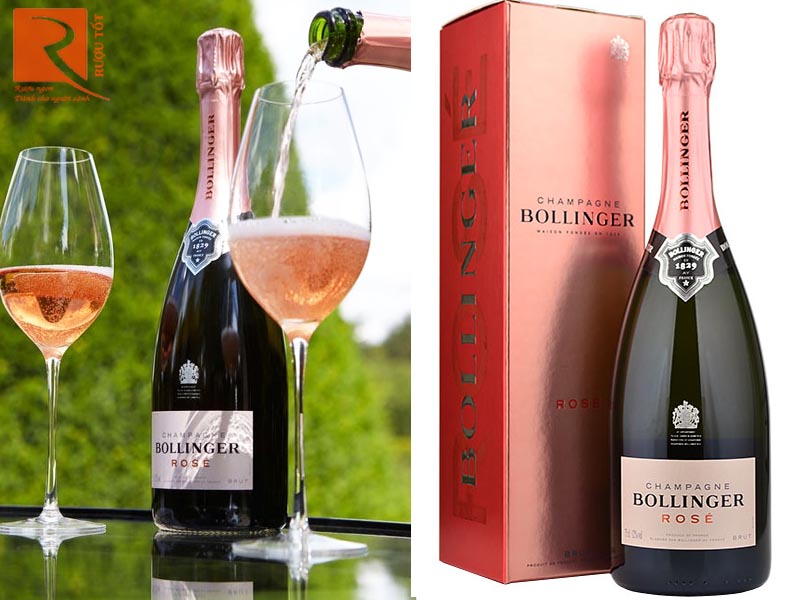 Rượu sâm banh Champagne Bollinger Rose