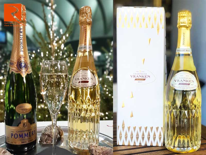 Rượu Champagne Vranken Diamant Blanc de Blancs 