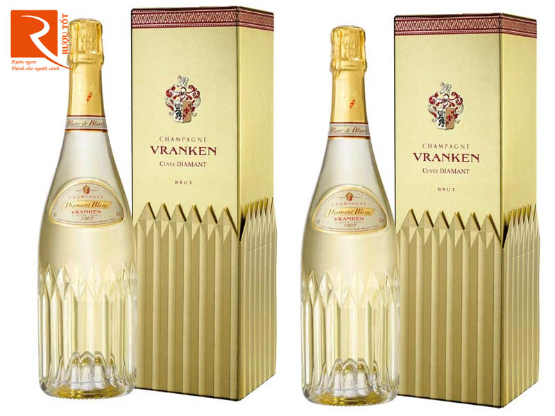 Rượu Champagne Pháp Vranken Diamant Blanc de Blancs 