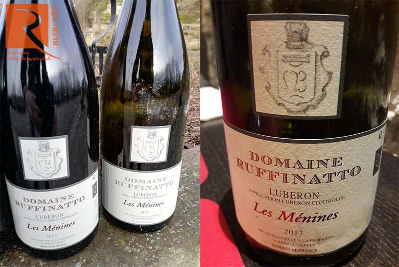 Rượu Vang Domaine Ruffinatto Luberon Les Menines