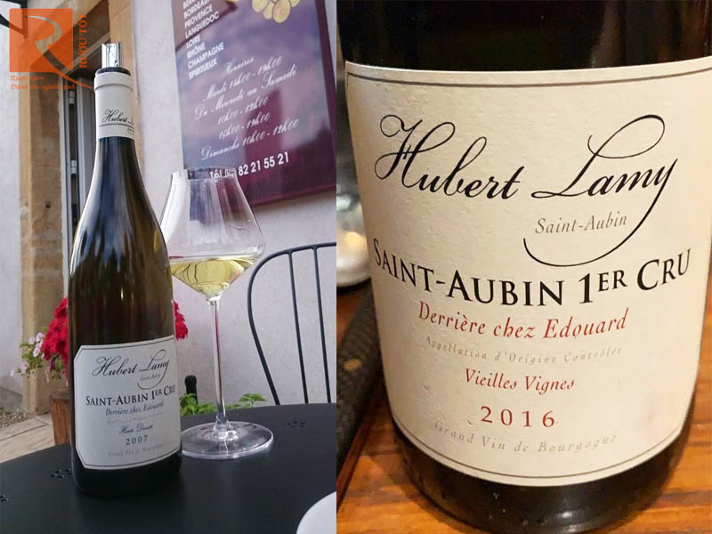 Rượu vang trắng Saint Aubin 1er Cru Hubert Lamy