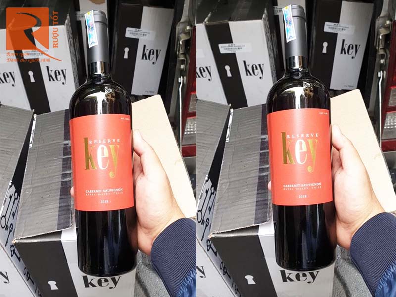 Rượu vang đỏ Key Reserve Cabernet Sauvignon Rapel Valley 