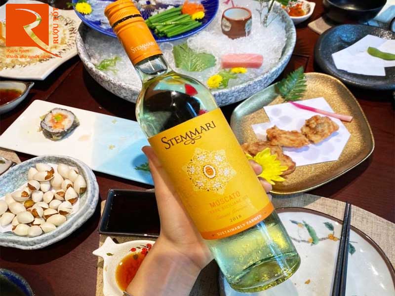 Rượu vang Stemmari Moscato Sicilia IGT